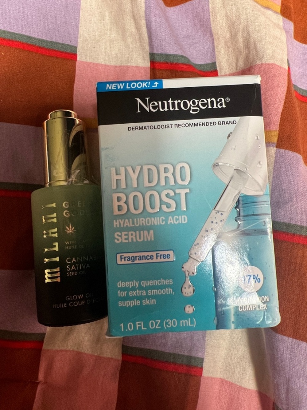 Neutrogena Hydro Boost Hyaluronic Acid Serum – Milani cannabis Sativa seed oil
